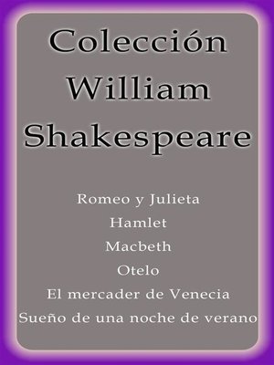 cover image of Colección William Shakespeare